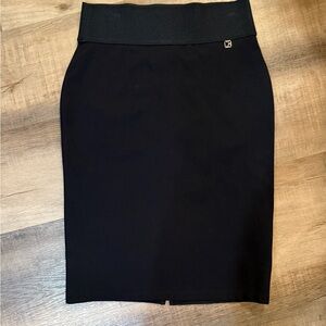 Calvin Klein Black Knee-Length Pencil Skirt NWOT Size Medium